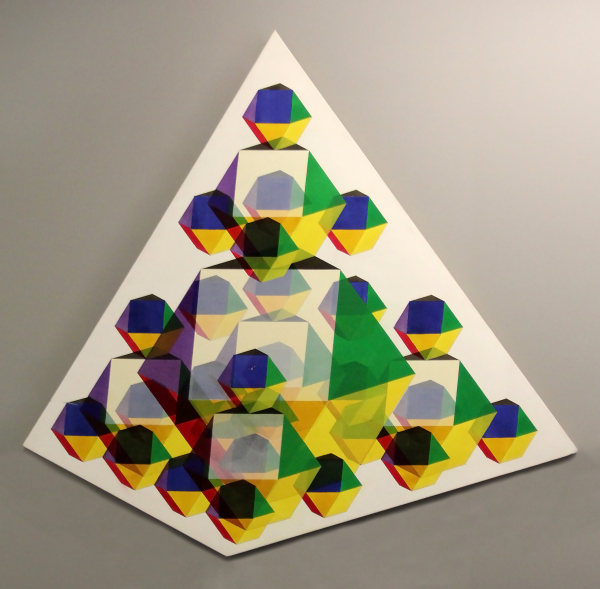 16 Frequency Tetrahedron by John Hiigli